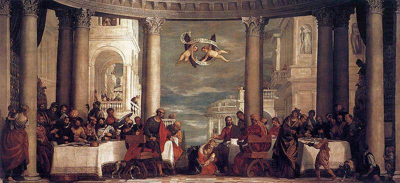 Paolo Veronese Feast at the House of Simon china oil painting image